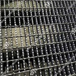 Anti-slip takket stålrist